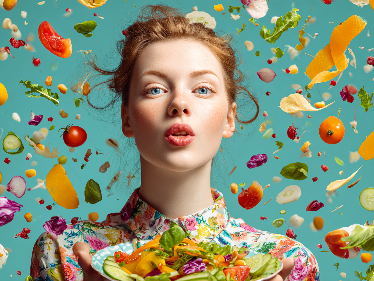 Muvozanatli ovqat va meva-sabzavotlar